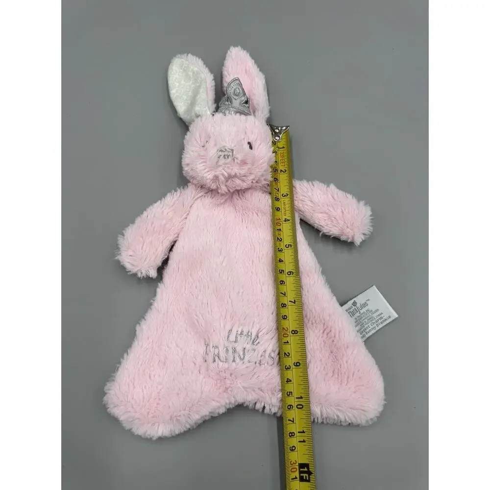Nat & Jules Little Princess Pink Bunny Rabbit Lovey Plush Baby Security Blanket